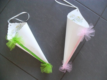 cornet de pétales église